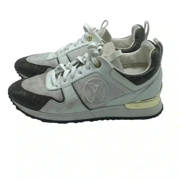 Louis Vuitton Calfskin Monogram Run Away Sneakers size 38 - Picture 4 of 15